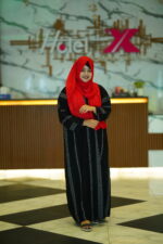 Al Aqsa Premium Stripe Borka - Image 3